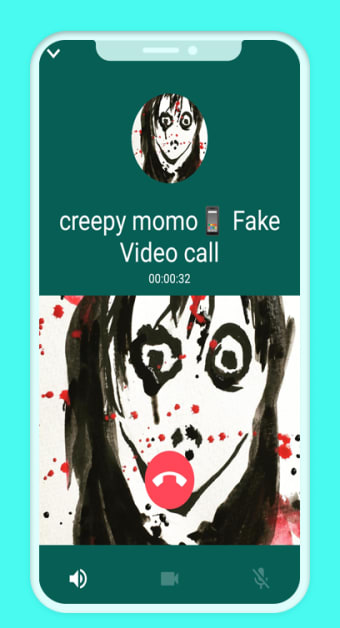 creepy momo video call-calling