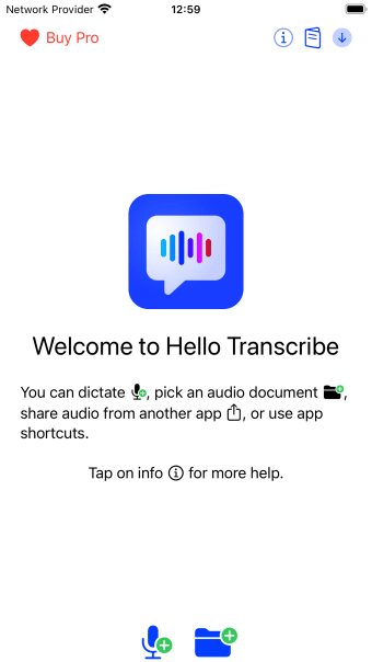Hello Transcribe