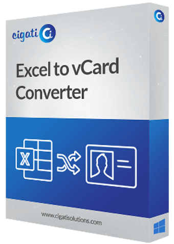 Cigati Excel to vCard Converter