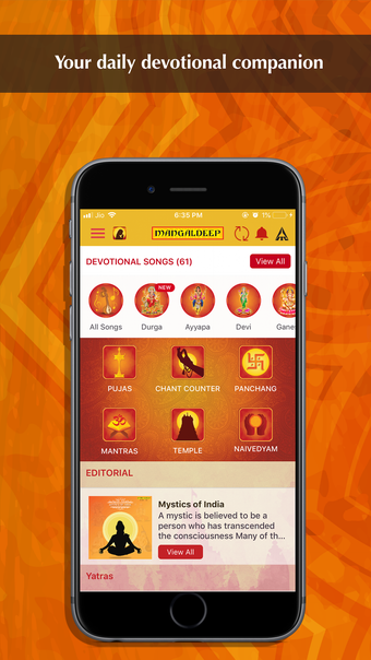 Mangaldeep Devotional App