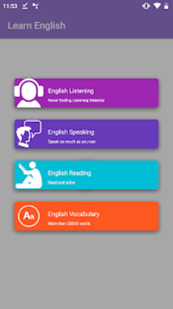 English Listening Speaking Reading  Vocabulary