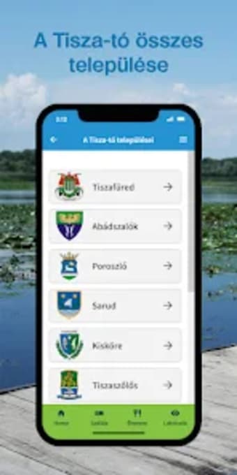 Tisza-tó App