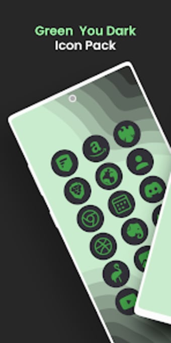Green You Dark - Icon Pack