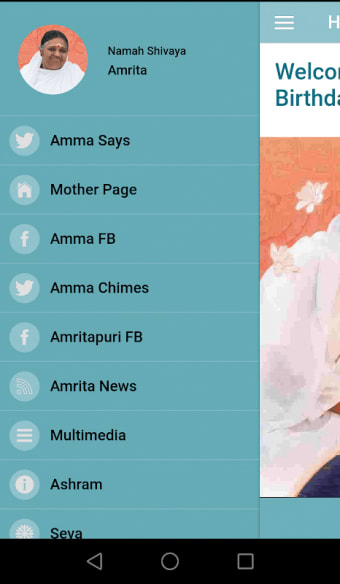AMMA - Amrita Mobile Media App