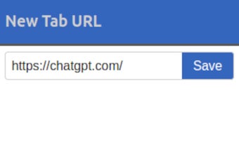 New Tab URL