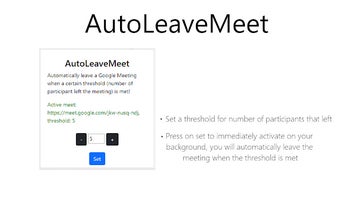 AutoLeaveMeet: Google Meet Auto Leaver