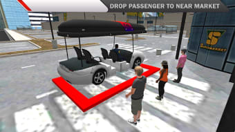 Shopping Mall Car Driving - Supermarket Car Sim