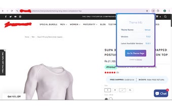 Shopify Theme Info