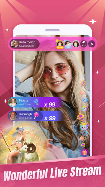 Party Star -Live Chat  Games