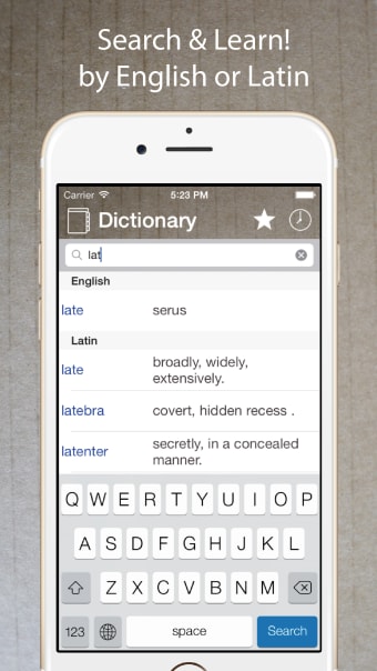 Latin English Dictionary Pro