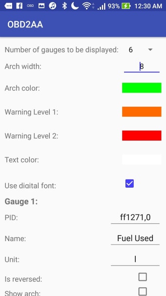 OBD2 for Android Auto