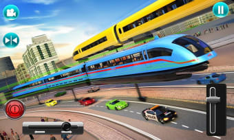 Modern Train Simulator Drive Futuristic Train Game
