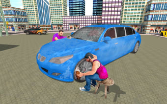 Modern Limo Car Wash Games: Limousine Driving Sim