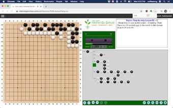 Internet School of Go playback speed