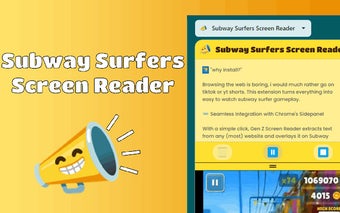 Subway Surfers Screen Reader