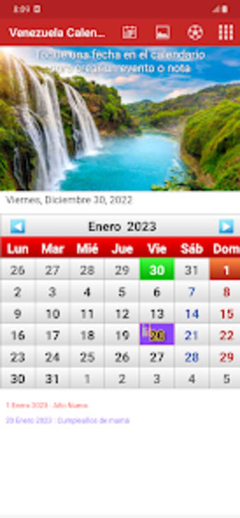 Venezuela Calendario 2023