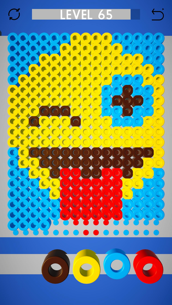 Hama Beads Art Coloring Design