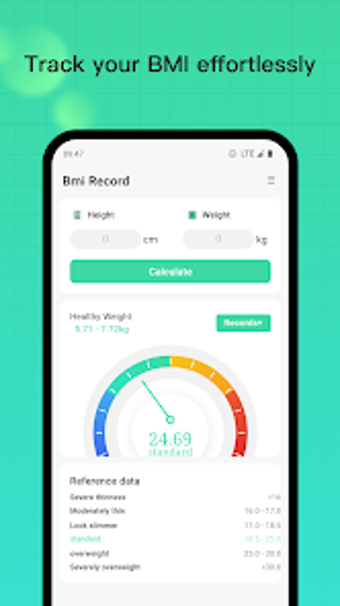 Bmi Record - BMI Tracker