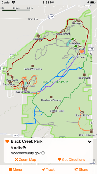 TrailsRoc Maps