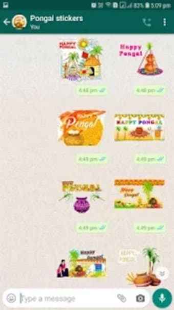 Sankranti Stickers for WhatsAp