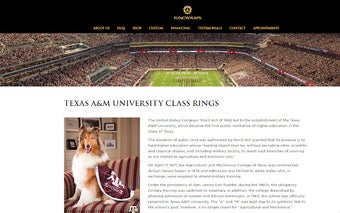 Aggie Ring - TEXAS A&M UNIVERSITY CLASS RINGS