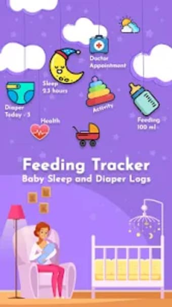 Feeding Tracker: Baby Sleep an