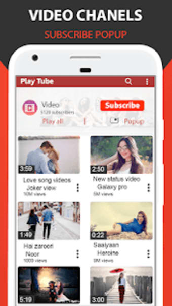 Play tube - Online video tube player Stream