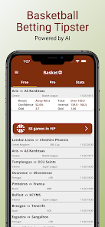 AI Basketball Betting Tipster