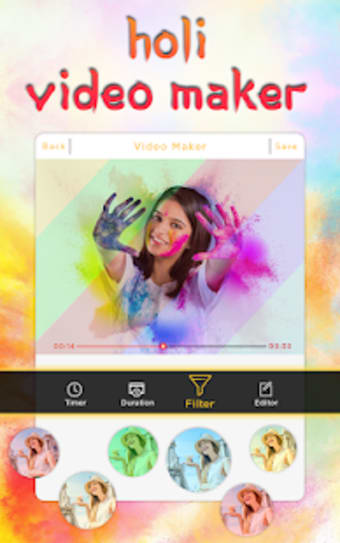 Holi Video Maker 2018