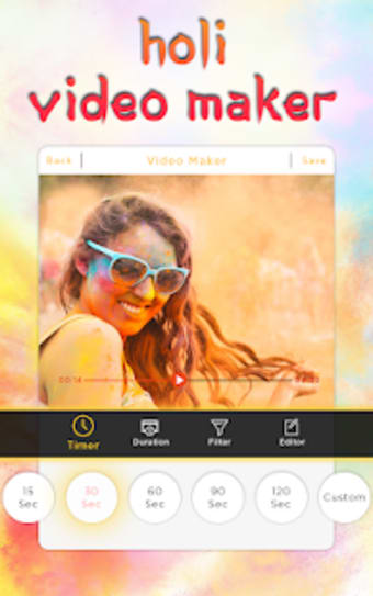 Holi Video Maker 2018
