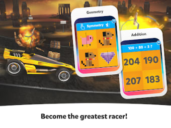 Cool Math Games: Race Cars  For Kids BoysGirls