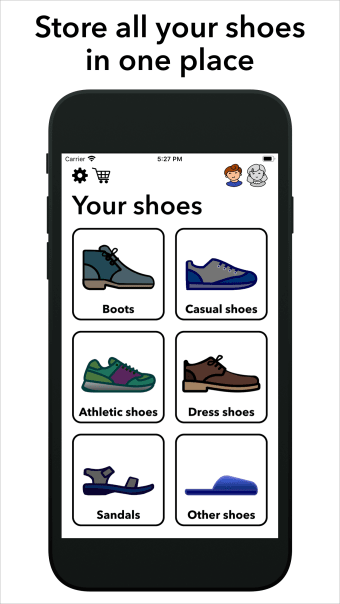 Shoes organizer