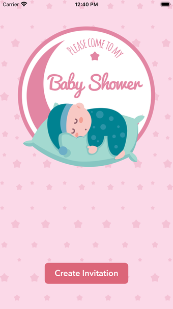 Baby Shower Invitation Card