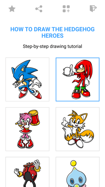 How To Draw the Blue Hedgehog