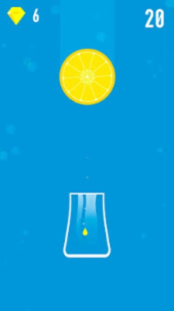 lemonade. Tap to make the lemon splash