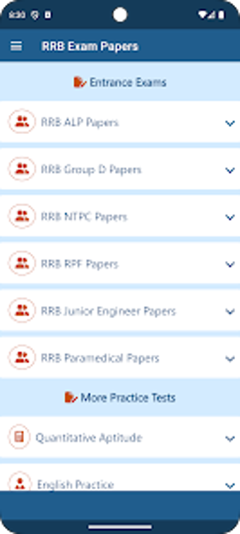 RRB Exam Papers