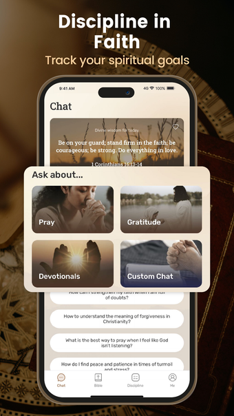 WePray: Chat  Pray with Bible