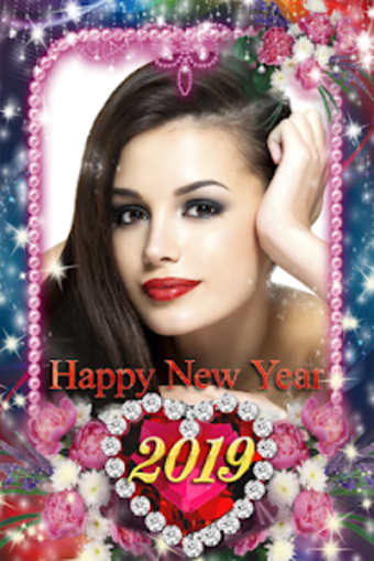 Happy New Year Photo Frame 2019