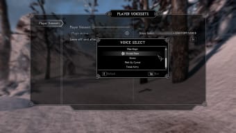 Player Voicesets for SSE - Custom Voice Version