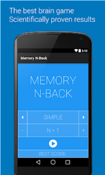 Memory Dual N-Back
