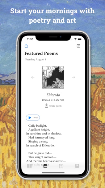 Poesie: The Daily Poetry App
