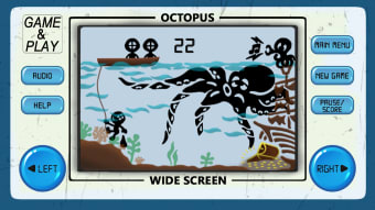 OCTOPUS: Offline 90s and 80s arcade games
