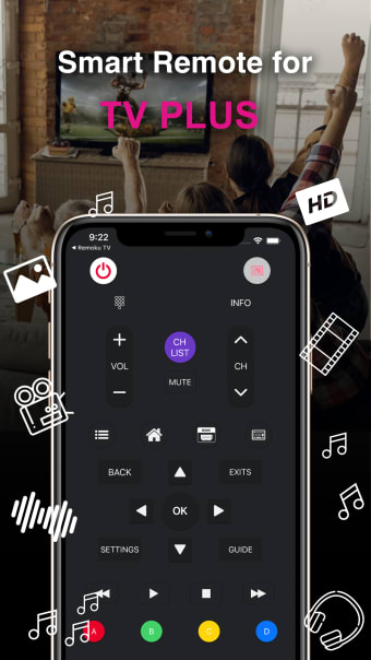 Smart Remote for ThinG TV Plus