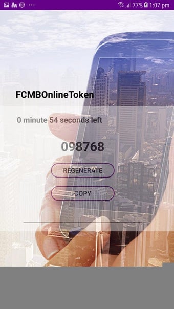 FCMBOnline Token