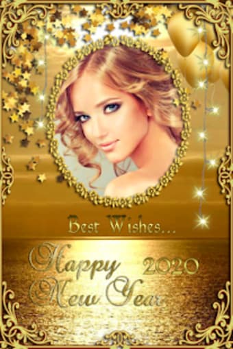 New Year 2020 Photo Frames  2020 Greetings Cards
