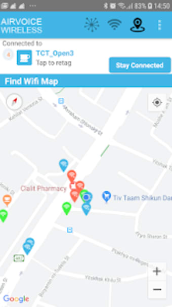 AirVoice Wi-Fi - Free wifi finder  map