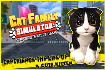 Cat Family Simulator: Stray Cute Kitty Game