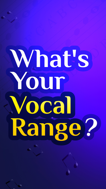 Sing Whiz - Vocal Range Test