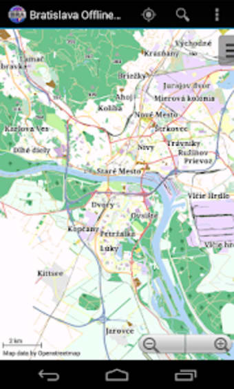 Bratislava City Map Lite