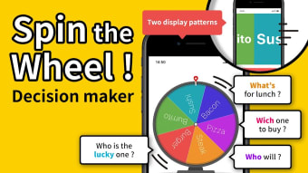 Spin The Wheel: Decision Maker